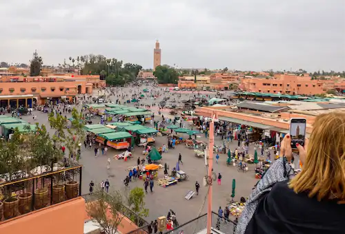 jamae el-fna, marrakech city